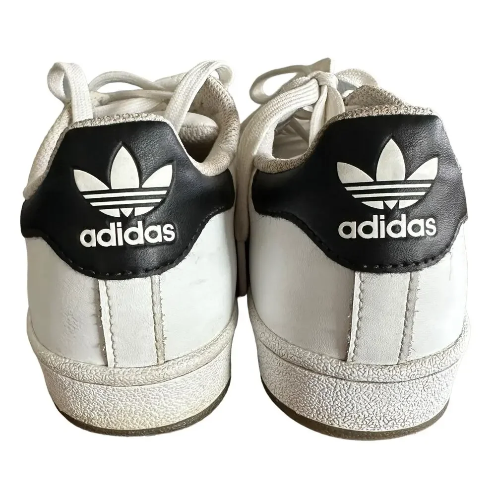 Adidas Superstar Kids Sneakers White Black Stripes Originals Unisex Classic- 4.5
